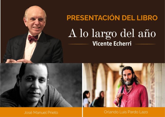 presentacion del libro a lo largo del año de Vicente Echerri